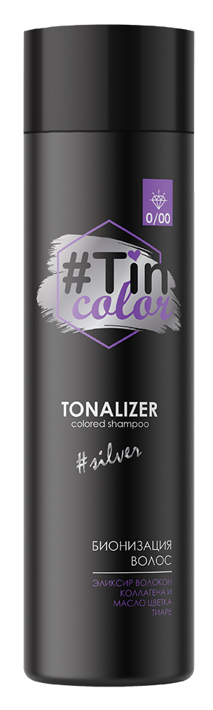 SHAMPOO TONALIZZANTE PER CAPELLI  # TIN COLOR - SilverHair