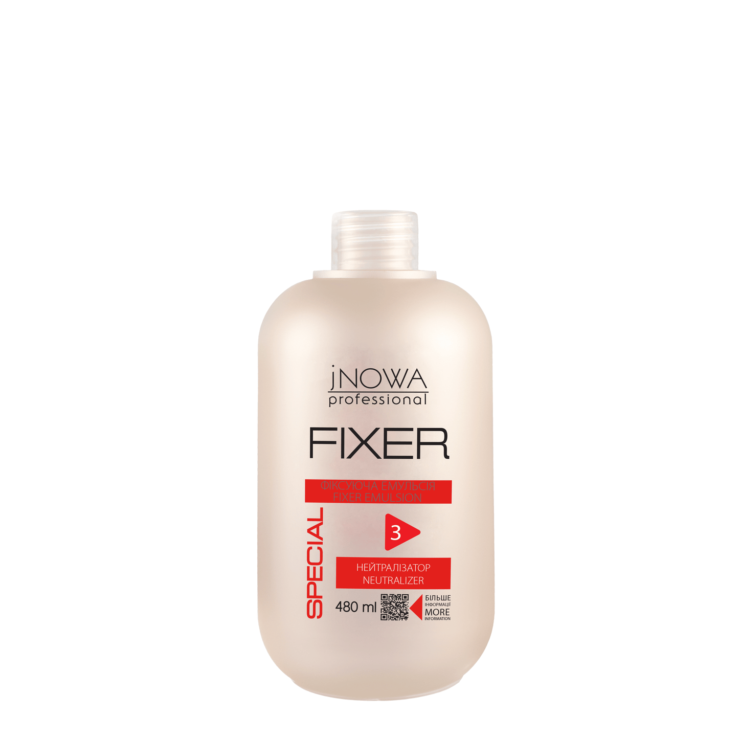 Linea  PERMANENTE  FIXER - 3 Prodotti - jNOWA Professional - SilverHair